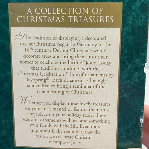 Dayspring Hermie & Friends Ornament Hermies First Christmas Luke 2:14 Max Lucado - Picture 9 of 11